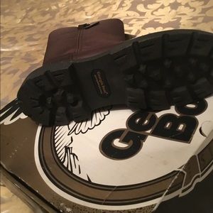 Men size 12 steel toe boots